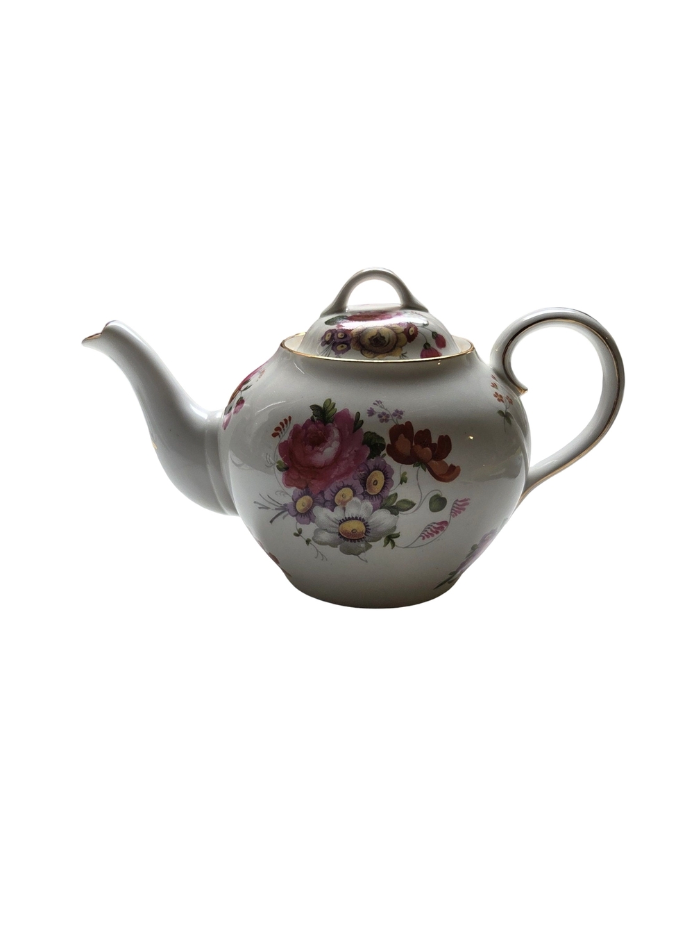Vintage Allertons Ltd. Old English Bone China Teapot